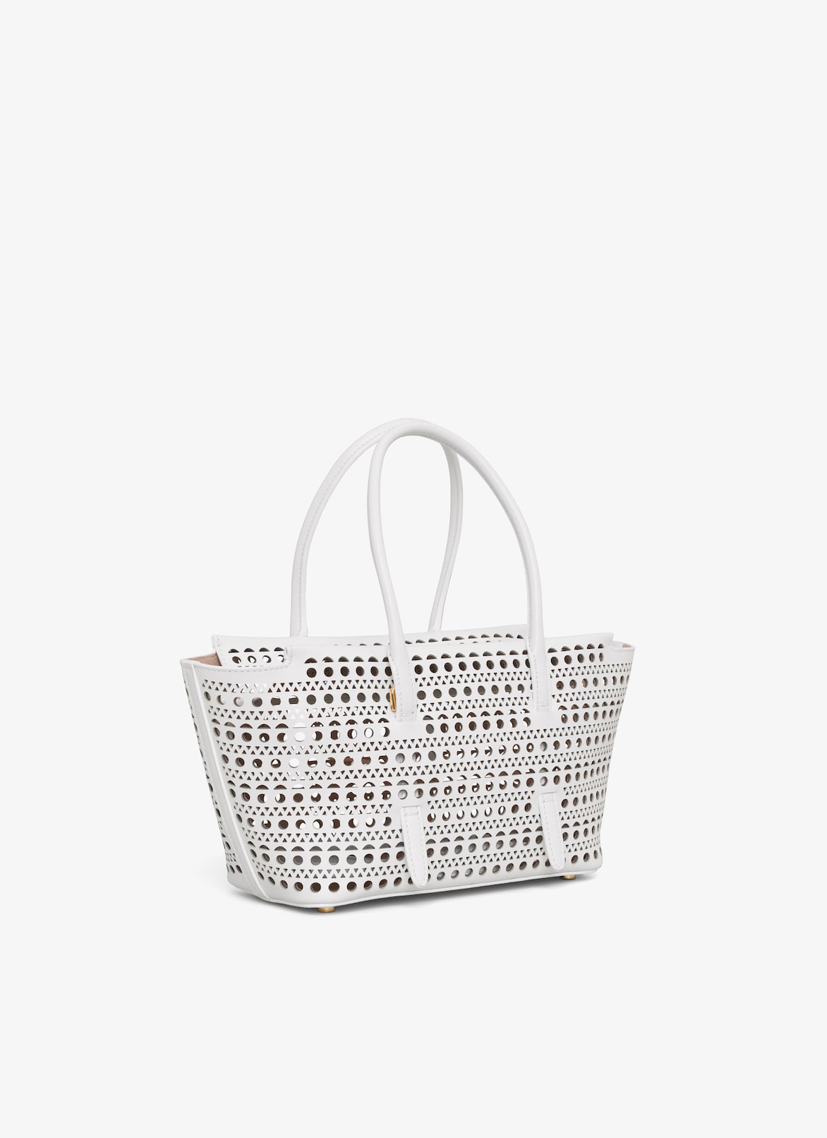 NEO MINA 20 BAG IN VIENNE CALFSKIN ALAÏA WHITE NEO MINA 20 BAG IN VIENNE CALFSKIN